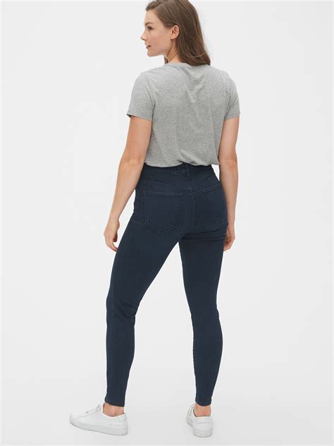 Mid Rise Curvy True Skinny Jeans With Washwell™ Gap
