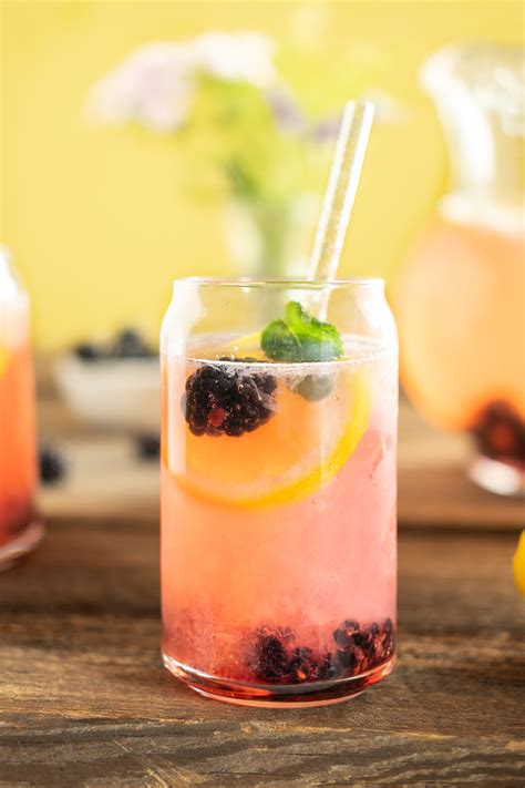 Sparkling Blackberry Lemonade — Jodi Loves