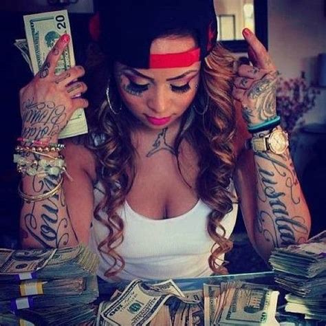 Pin By Jasper Kenney On Get Money Girl Tattoos Gangsta Girl Pretty