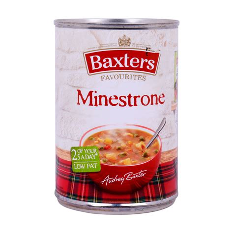 Baxters Minestrone Soup 400g Canned Soups Lulu Qatar