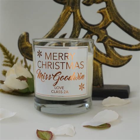 Maybe you would like to learn more about one of these? Christmas Personalised Candle By Tailored Chocolates And ...