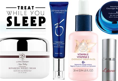 skin care products that work in your sleep stylecaster