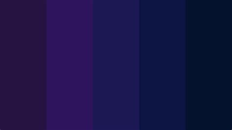 Deep Blue Purple Color