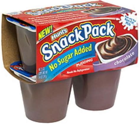 Snack Pack Chocolate Pudding Cups 4 Ea Nutrition Information Innit