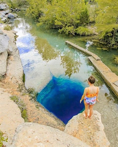 The Swimming Holes Of Texas On Instagram Gorgeous Photo Of Jacobs