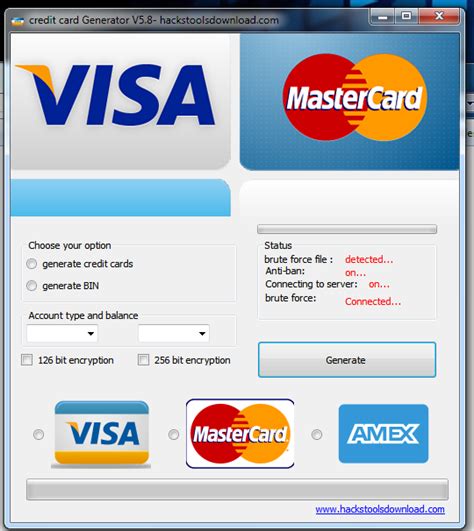 Maybe you would like to learn more about one of these? Credit card generator visa mastercard americanexpress - maxffildyre's blog