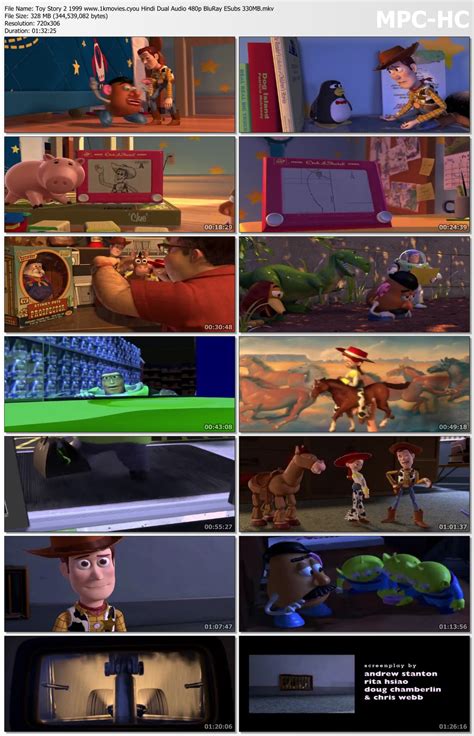 Toy Story 2 1999 Hindi Dual Audio 480p Bluray Esubs 330mb Download