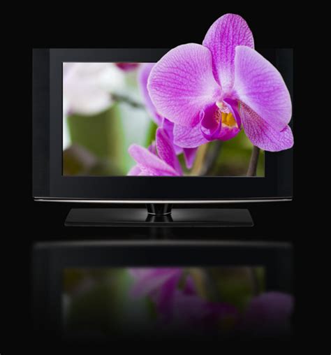 3d Television Tv Lcd In Hd 3d Stock Photo By ©redpixel 9797809