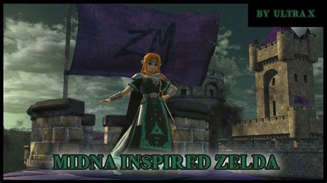 Ssbu Mods Showcase 17 Midna Inspired Zelda Youtube