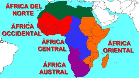 ¿dónde Está África Un Recorrido Por Países Y Capitales Africanas Youtube