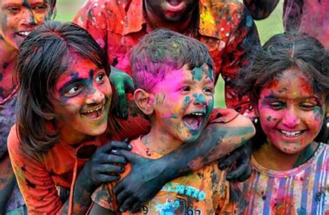 Picture Of Holi Festival For Kids Holi Celebration Holi Festival Of