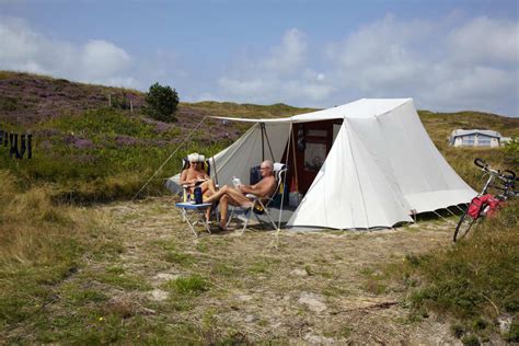 Naturist Campsite At Campsite Loodsmansduin Texel