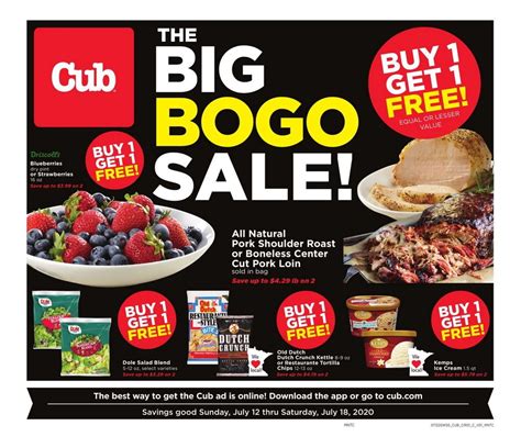 Cub Foods Weekly Ad July 12 July 18 2020