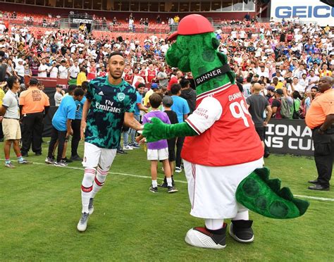 Sight for 'saur' eyes as Arsenal mascot Gunnersaurus sacked - The 