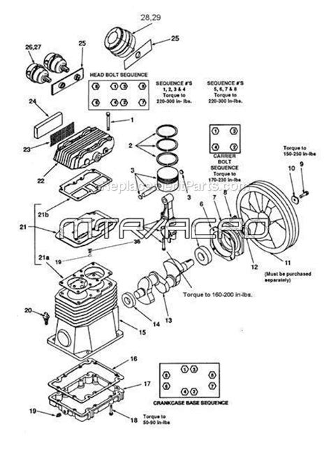 Coleman Powermate Compressor Parts List