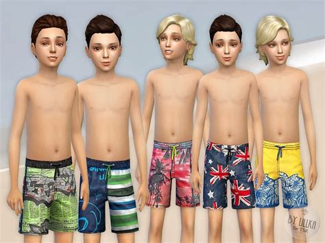 Sims 4 Cc Toddler Swimwear Male Swimsuits Images And Photos Finder