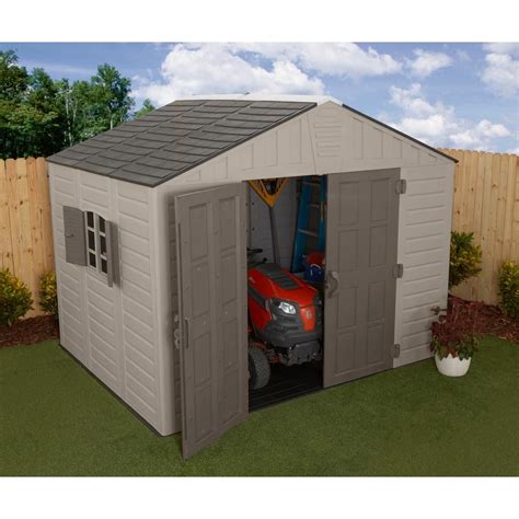 Us Leisure Ft X Ft Keter Stronghold Resin Storage Shed