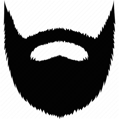 Beard Facial Goatee Hair Manly Masculine Mustache Icon