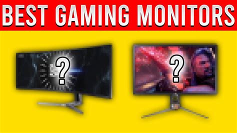 Best Gaming Monitors 2021 Youtube