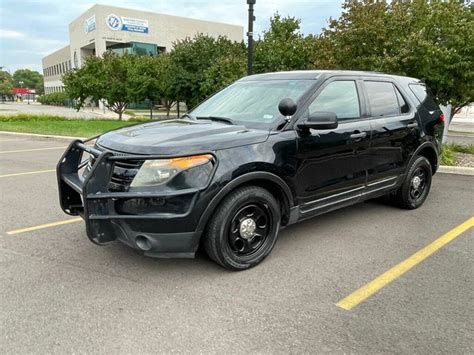 Used Ford Explorer Police Interceptor Utility Awd For Sale In Detroit