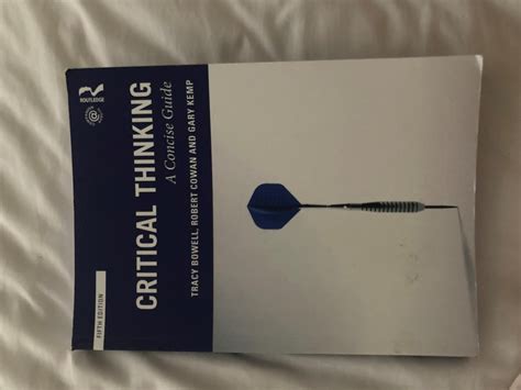 Critical Thinking A Concise Guide 5th Edition Unidbooks