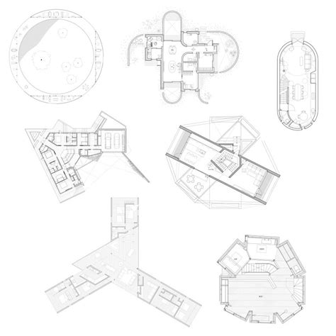 10 Houses With Weird And Wonderful Floor Plans Free Cad Download Center
