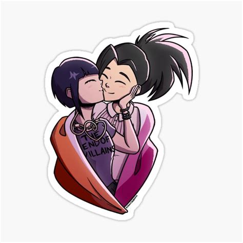 Lesbian Pride Momojirou Sticker For Sale By Atomicscratch Redbubble