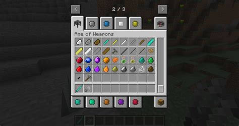 Age Of Weapons Mods Minecraft