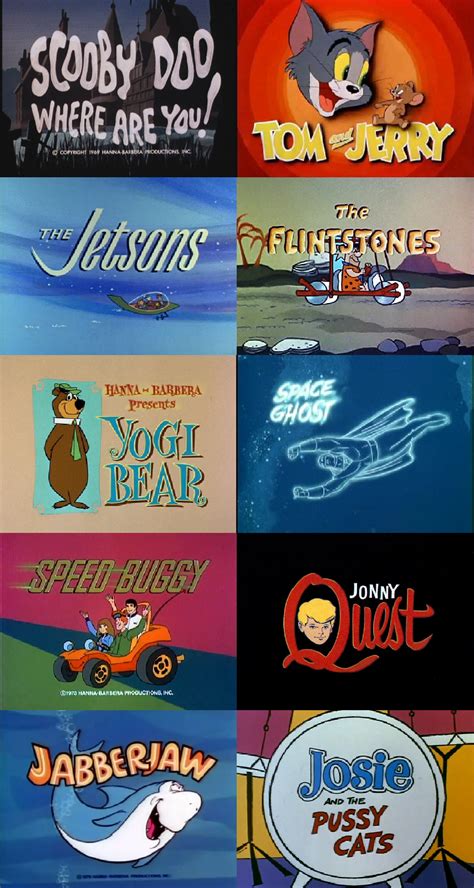 My Top 10 Fav Hanna Barbera Cartoons By Dlee1293847 On