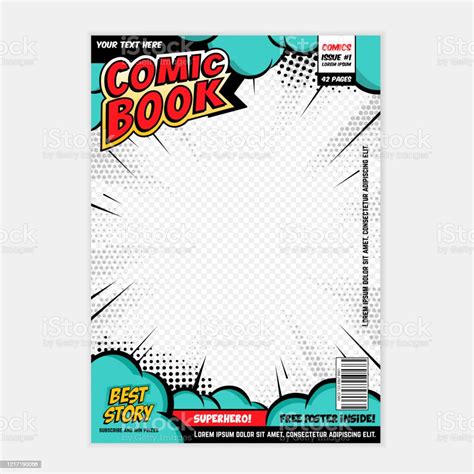 Comic Book Cover Stock Illustration Download Image Now Comic Book