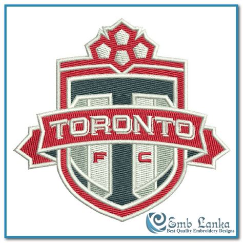 Toronto Football Club Logo Embroidery Design Emblanka