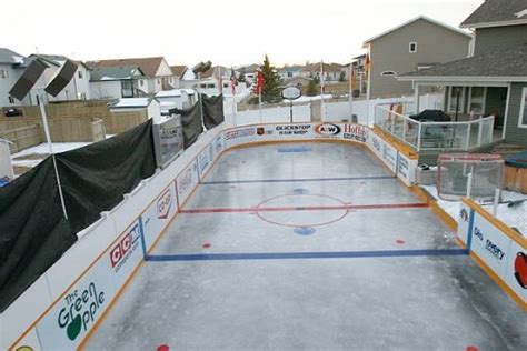 Here's how to zamboni your backyard ice rink. Backyard Ice Rinks - Build a Home Ice Rink and Bring on ...