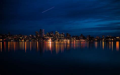 Seattle At Night Wallpapers Top Free Seattle At Night Backgrounds