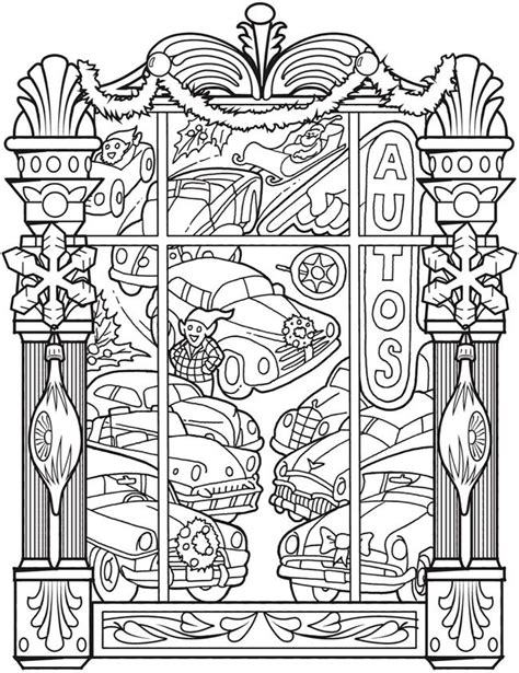 Click any coloring page to see a larger version and download it. Welcome to Dover Publications - CH Vintage Christmas ...