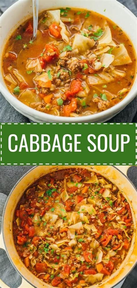 Keto Unstuffed Cabbage Soup Simple Recipe