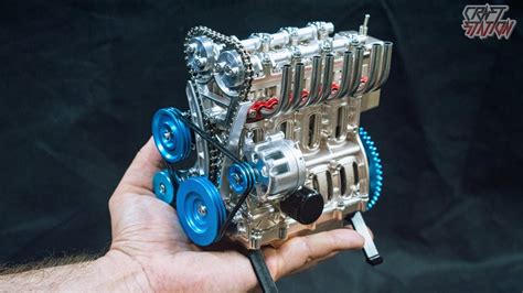 並行輸入品yamix Diy Engine Model Single Cylinder Metal Mini Car Assembly