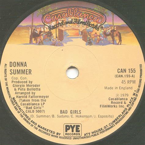 Donna Summer Bad Girls 1979 Vinyl Discogs