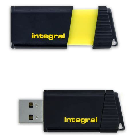 With its rugged design, military level security and intelligent software, the crypto drive is the ideal. Clé USB 2.0 INTEGRAL Flash Drive Pulse 64 GB (Jaune)