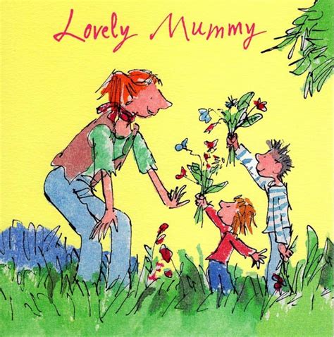 Quentin Blake Lovely Mummy Mothers Day Greeting Card Cards Love Kates