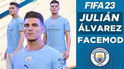 Julián Álvarez Facemod For Fifa 23 Pc Fifa 23 Mod Youtube