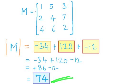 How To Find The Determinant Of A 3x3 Matrix 12 Steps Wikihow