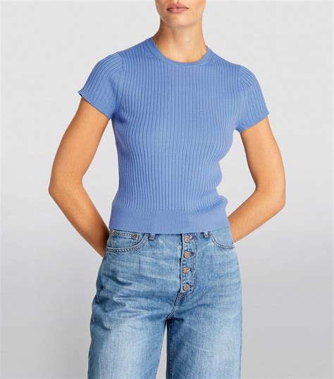 Merino Wool Short Sleeved Sweater