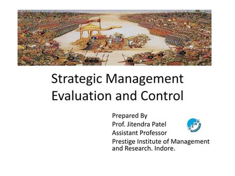 Strategic Evaluation And Control Ppt