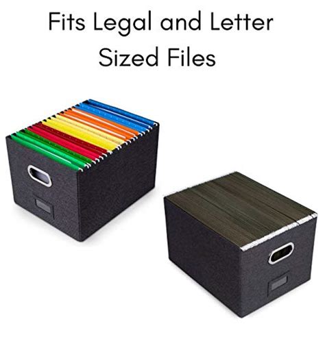 Internets Best Collapsible File Storage Organizer With Lid