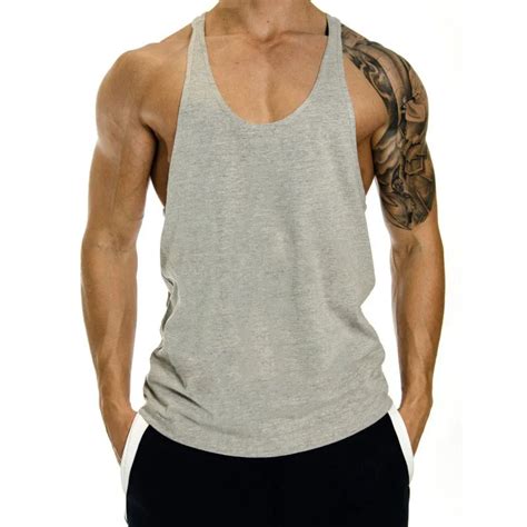 Drop Shipping Gyms Tank Tops Mens Bodybuilding Clothes Fitness Men