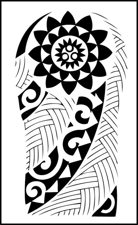 Heres One Of My Handdrawn Tribal Tattoo Designs Please Visit My