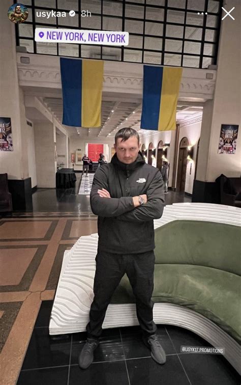 Michael Benson On Twitter Oleksandr Usyk Has Arrived In New York To