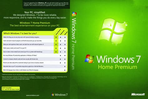 Microsoft Windows 7 Home Premium Sp1
