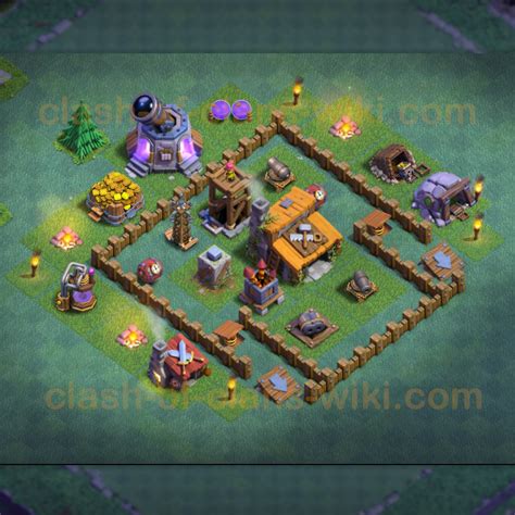 Clash Of Clans Builder Base - Best Builder Hall Level 3 Base - Clash of Clans - BH3 - (#7)