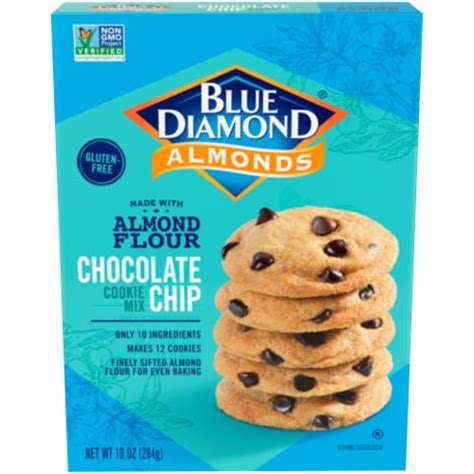 Blue Diamond Almond Flour Chocolate Chip Cookie Mix 10 Oz Kroger